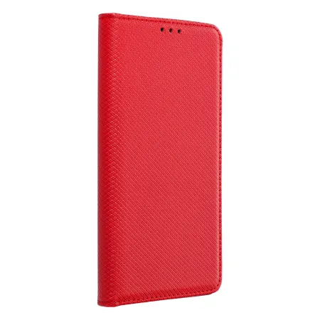 Etui z klapką na Motorola E22 / E22i Smart Case Book czerwone