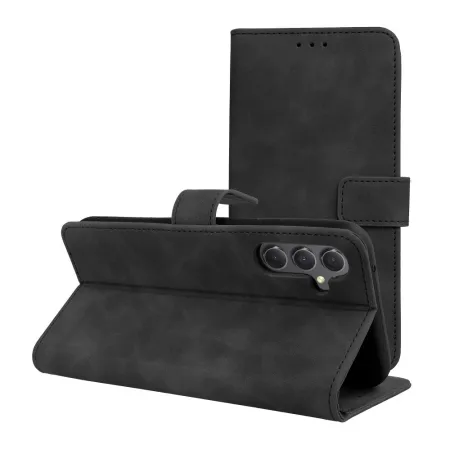 Etui z klapką na Samsung A34 5G Tender Book czarne