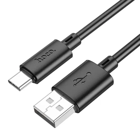 Kabel USB A do USB C Hoco 3A 1 m X88 czarny