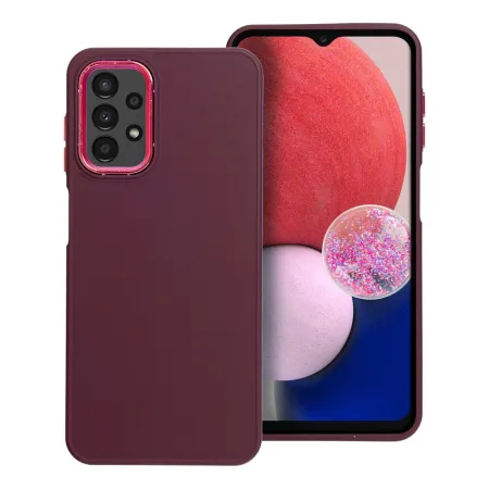 Etui na Samsung A13 5G / A04S Frame fioletowe