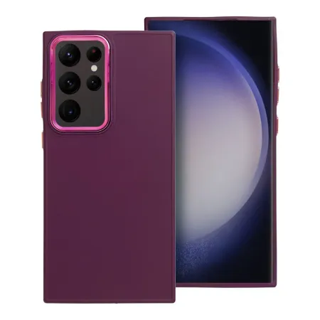 Etui na Samsung S23 ULTRA Frame fioletowe