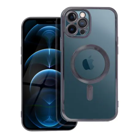 Etui na iPhone 12 PRO MAX Electro Mag Cover zgodne z MagSafe czarne