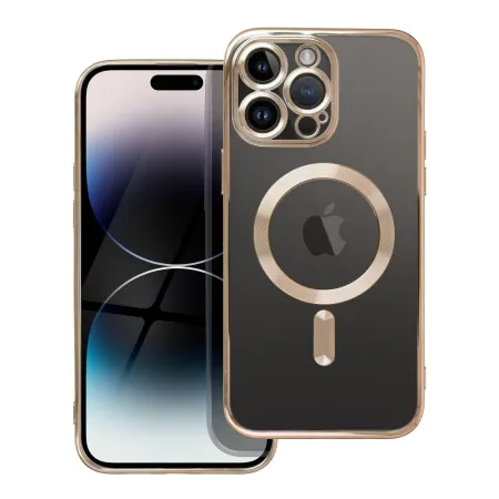 Etui na iPhone 14 PRO MAX Electro Mag Cover zgodne z MagSafe złote