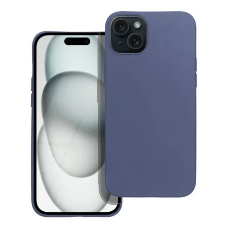Etui na iPhone 15 PLUS Matt niebieskie