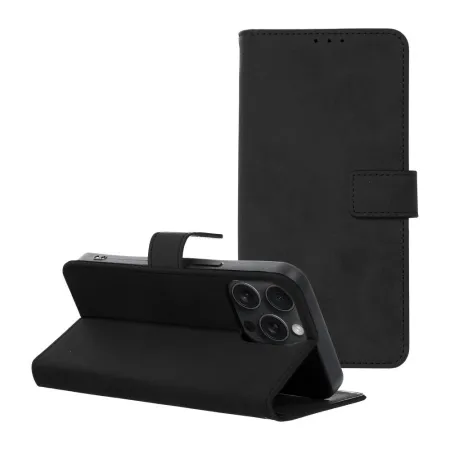 Etui z klapką na iPhone 15 PRO MAX Tender Book czarne