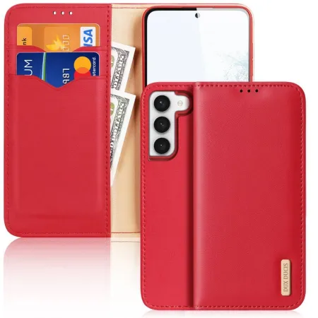 DUX DUCIS kabura HIVO do SAMSUNG S23 Plus czerwona