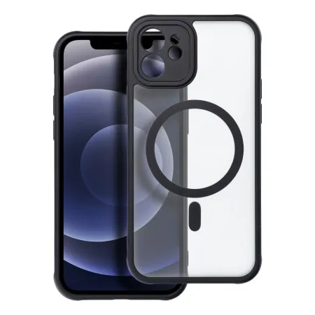 Etui na iPhone 12 Full Matte Mag Cover zgodne z MagSafe czarne
