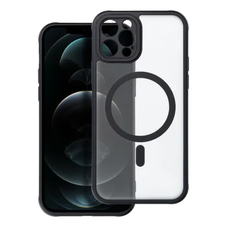 Etui na iPhone 12 PRO Full Matte Mag Cover zgodne z MagSafe czarne