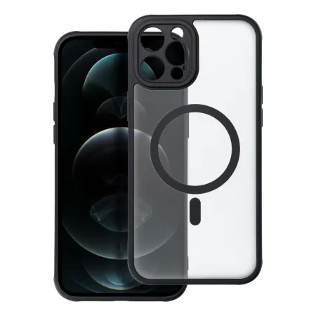 Etui na iPhone 12 PRO MAX Full Matte Mag Cover zgodne z MagSafe czarne