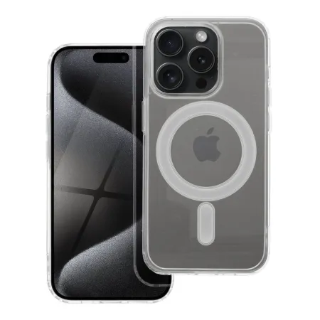Etui na iPhone 15 PRO Clear Mag Cover (Str) zgodne z MagSafe transparentne