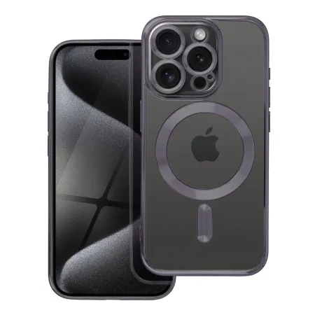 Etui na iPhone 15 PRO Electro Mag Cover zgodne z MagSafe czarne