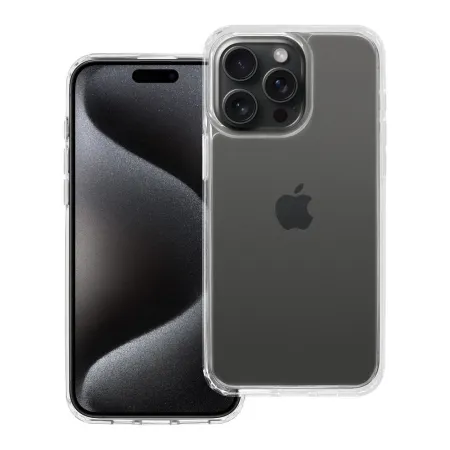 Etui na iPhone 15 PRO Super Clear Hybrid transparentne