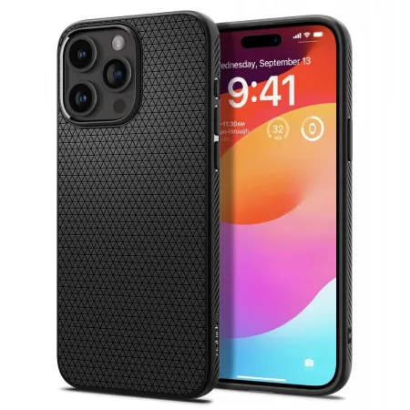 SPIGEN futerał LIQUID AIR do IPHONE 15 Pro matte black