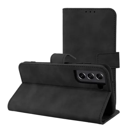 Etui z klapką na Samsung S21 FE Tender Book czarne