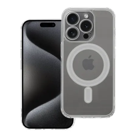 Etui na iPhone 15 PRO Clear Mag Cover (Str / Camera Protection) zgodne z MagSafe transparentne