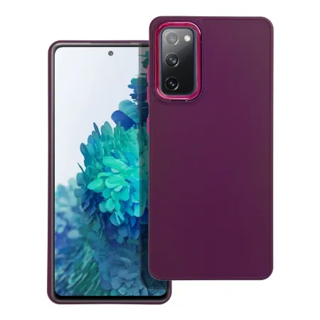 Etui na Samsung S20 FE / S20 FE 5G Frame fioletowe