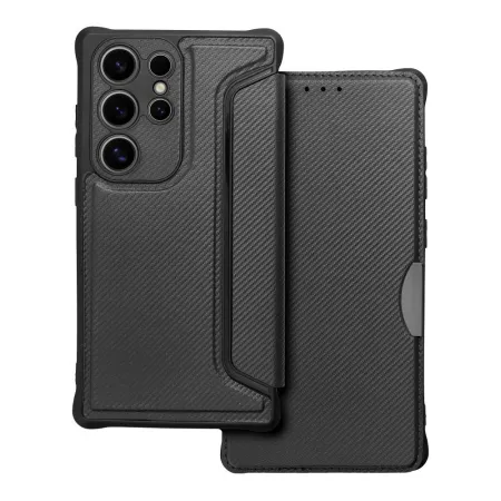 Etui z klapką na Samsung S24 ULTRA Razor Book czarne