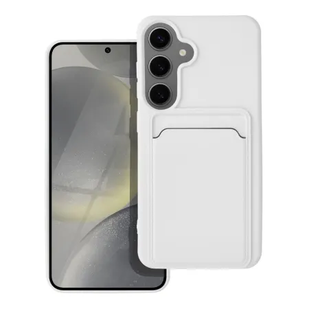 Etui na Samsung S24 Card Case białe
