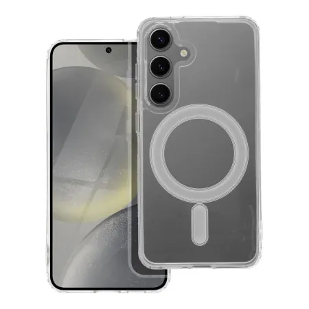 Etui na Samsung S24 Clear Mag Cover (Str) zgodne z MagSafe transparentne
