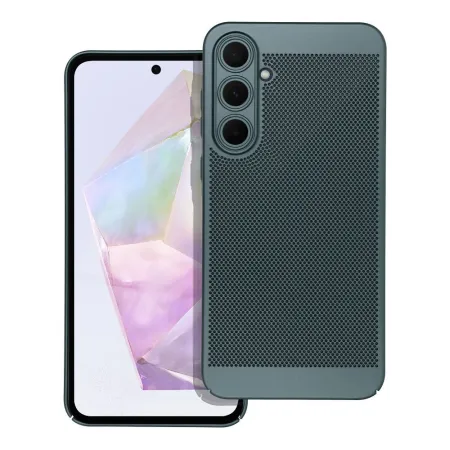 Etui na Samsung A35 5G Breezy zielone