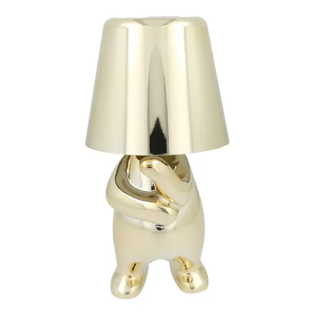 Lampka nocna GOLD MAN Art Deco stojący (wzór 3) MLTL