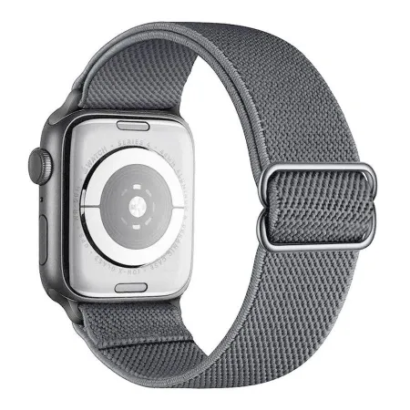 DUX DUCIS pasek MIXTURE PRO pleciony do Apple Watch 42 / 44 / 45 / 49 mm szary