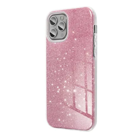 Etui na Samsung A35 5G Shining różowe