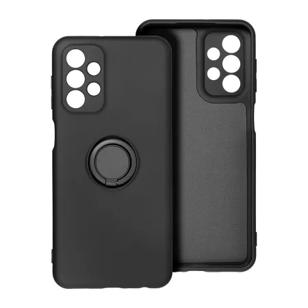 Etui na Samsung A35 5G Silicone Ring czarne