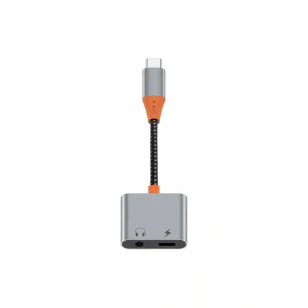 WiWU - Audio adapter LT10 Typ C do Typ C + 3.5mm