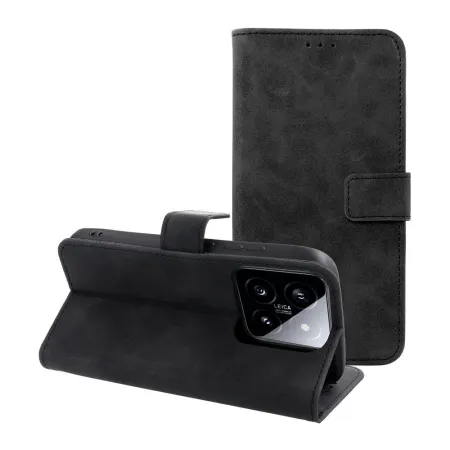 Etui z klapką na Xiaomi 14 Tender Book czarne