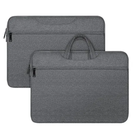DUX DUCIS torba LBTC na laptop 13-13,9" Horizontal Handbag ciemno szary