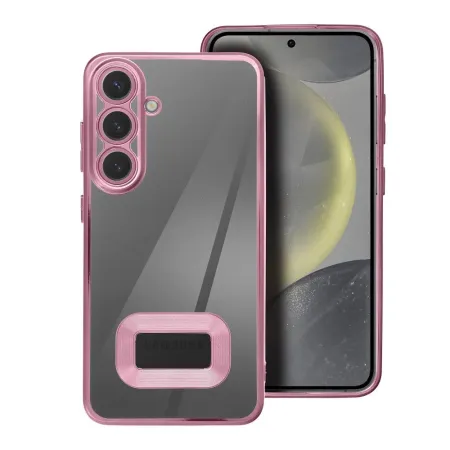 Etui na Honor X7A Glam pudrowy róż