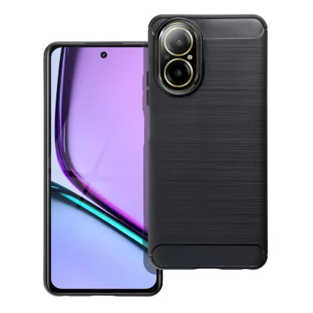 Etui na Realme C67 Carbon czarne