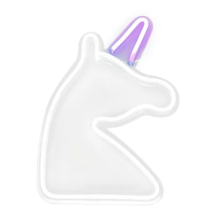 NEON NA ŚCIANĘ LED na USB - Jednorożec 2 model