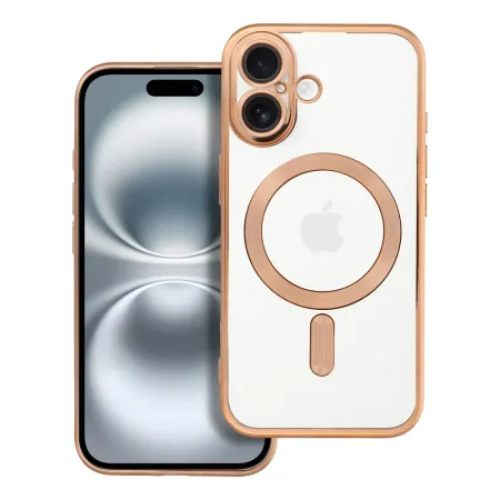 Etui na iPhone 16 Electro Mag Cover zgodne z MagSafe złote