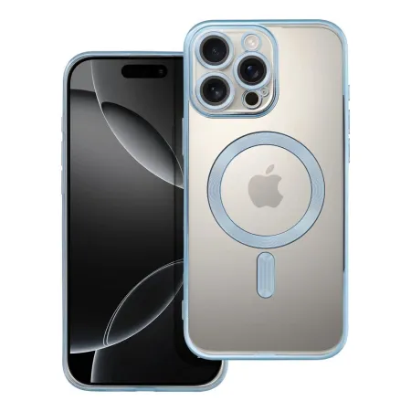 Etui na iPhone 16 PRO MAX Electro Mag Cover zgodne z MagSafe niebieskie