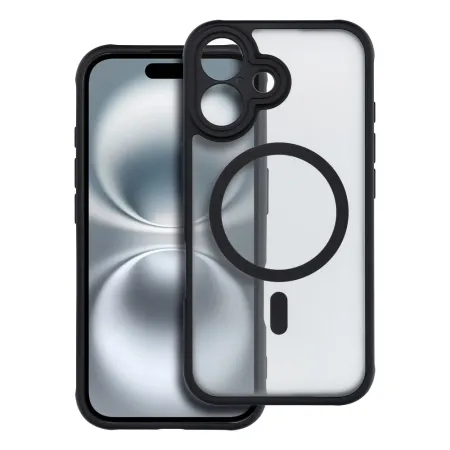 Etui na iPhone 16 Full Matte Mag Cover zgodne z MagSafe czarne