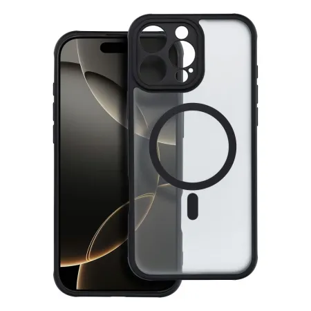 Etui na iPhone 16 PRO MAX Full Matte Mag Cover zgodne z MagSafe czarne