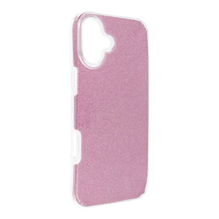 Etui na iPhone 16 PLUS Shining różowe