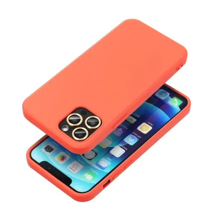 Etui na iPhone 16 PLUS Silicone brzoskwiniowe