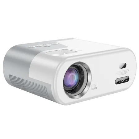 Projektor HD Ready Hoco z systemem Android Wi-Fi Bluetooth 720P DT2 biały
