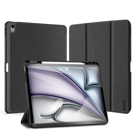 DUX DUCIS etui DOMO składane z miejscem na rysik do iPad Air 13 (2024) czarne