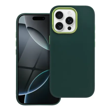 Etui na iPhone 16 PRO Frame zielone