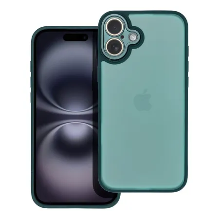 Etui na iPhone 16 PLUS Variete ciemnozielone