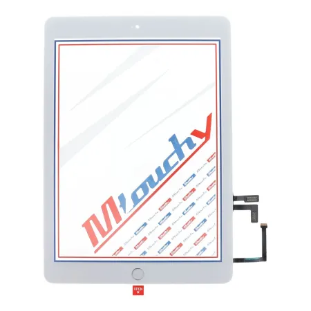 MUSTTBY Ekran dotykowy + taśma klejąca + Home do iPAD 5 (biały)