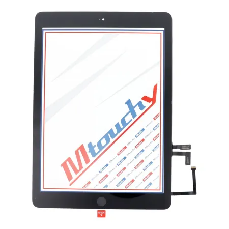 MUSTTBY Ekran dotykowy + taśma klejąca + Home do iPAD Air1 (czarny)