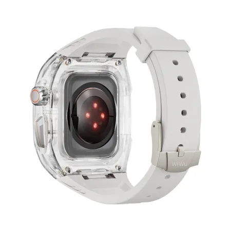 WiWU - Pasek do smartwatcha Wi-WB013 Rambo Watch Band 42/44/45mm - biały