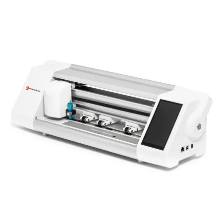 Ploter 2 generacji do folii Forcell na ekrany LCD + aplikator biały