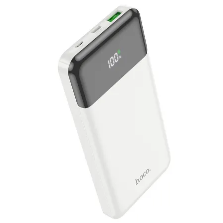 Powerbank Hoco 10000 mAh QC3.0 PD 3A 20W J102 biały