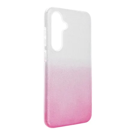 Etui na Samsung S24 FE Shining transparentne różowe